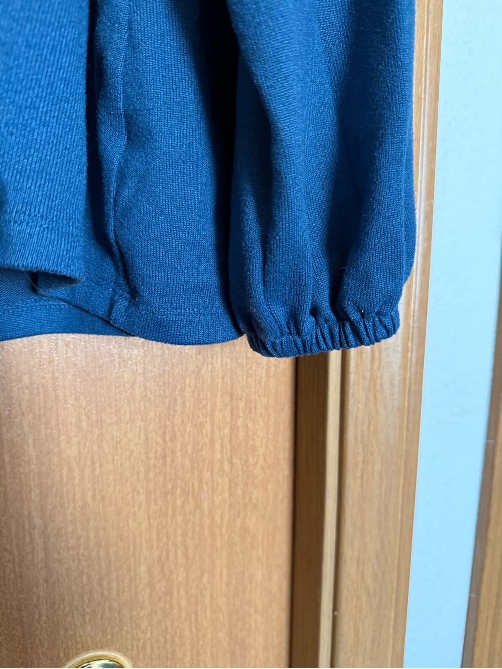 Lane Bryant Deep Teal V-Neck Long Sleeve Tunic - Picture 4 of 6